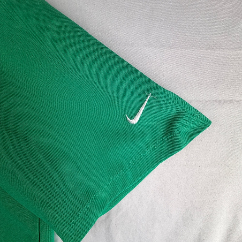 Nike Oregon Ducks Mens XL Green Short Sleeve Polo Shirt Toyota Logo NCAA Golf - Picture 4 of 11